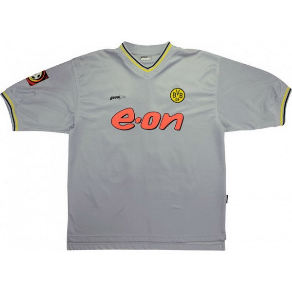 Authentic Camiseta Dortmund 2ª Retro 2000 Gris